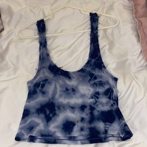 Tie dye crop top